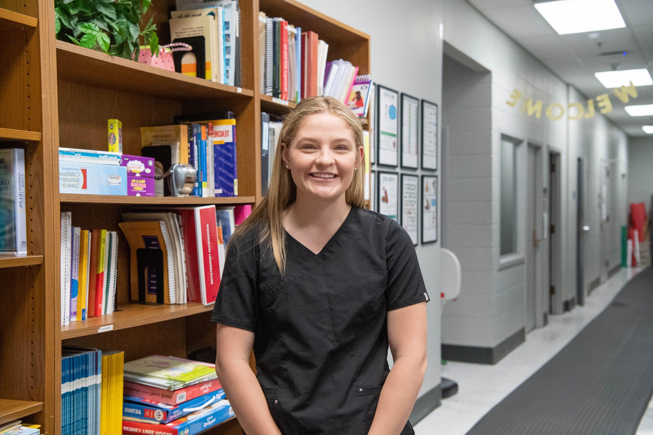 Carly Marsh, Speech and Hearing Science Student.